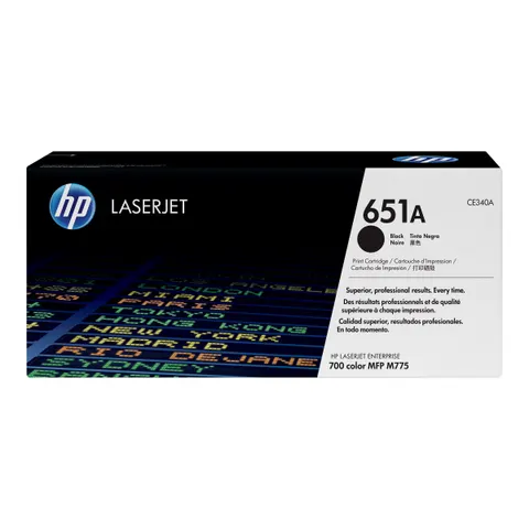 HP 651A (CE340A) - Schwarz - Toner – Bild 5