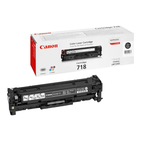 Canon 718 BK - Schwarz - Toner – Bild 5
