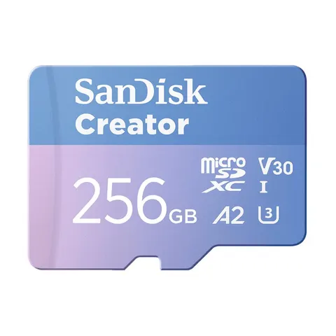 SanDisk Creator MicroSD Speicherkarte, 256GB – Bild 2