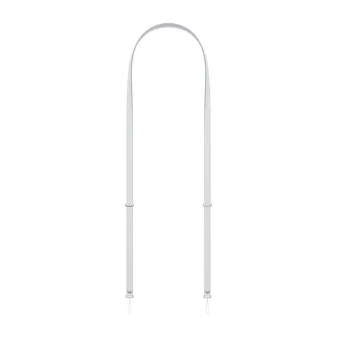 Apple Crossbody Band, Hellgrau – Bild 3