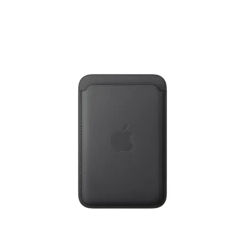 Apple iPhone Feingewebe Wallet mit MagSafe, Schwarz – Bild 3