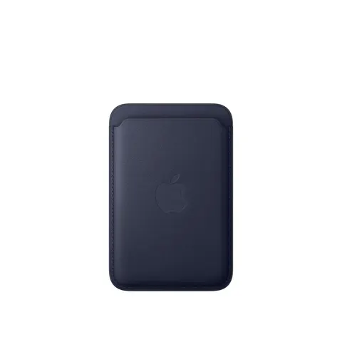 Apple iPhone Feingewebe Wallet mit MagSafe, Navyblau – Bild 3
