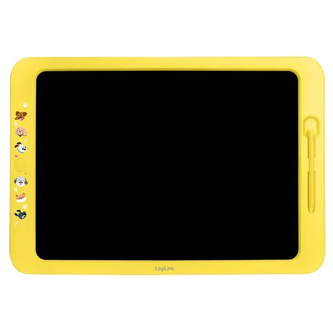 LCD Writing Tablet, 19.0"", multi color, yellow – Bild 2
