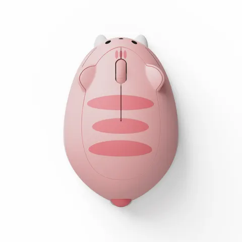 Akko Cat Theme Mouse – Pink ANGIE – image 2