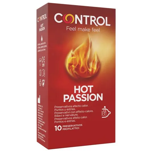 Control Hot Passion 10 Preservativos – imagen 2