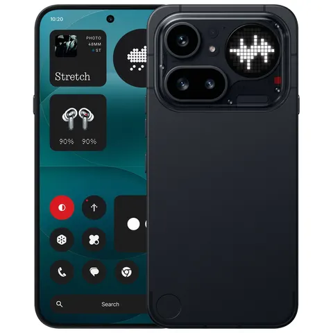 Nothing Tech Nothing Phone 4A) PRO 8+128GB Silver – Black – image 2