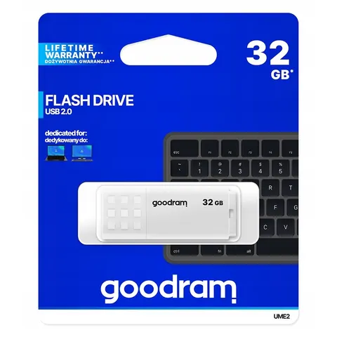 Goodram pendrive 32GB Usb 2.0 UME2 biały – zdjęcie 4