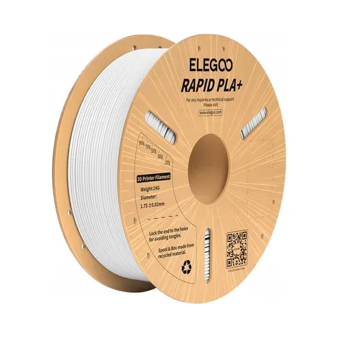 Filament Elegoo Rapid Pla+ (biały) Elegoo – zdjęcie 2