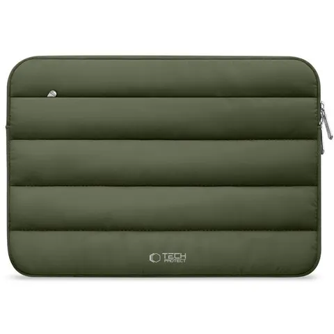 Tech-protect Fluffy Laptop 13-14 Army Green – zdjęcie 2
