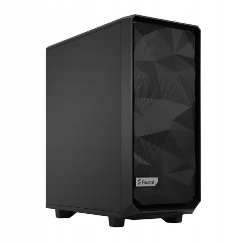 Obudowa Fractal Design Meshify 2 Compact Black Solid Midi Tower Usb-c – zdjęcie 2