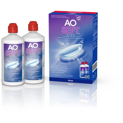 AOSEPT PLUS 2X360 ml Lösung – Bild 2