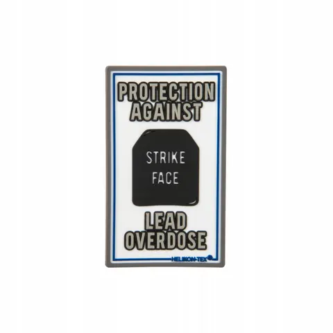 Helikon-Tex Emblemat "Lead Overdose" Biały – zdjęcie 2