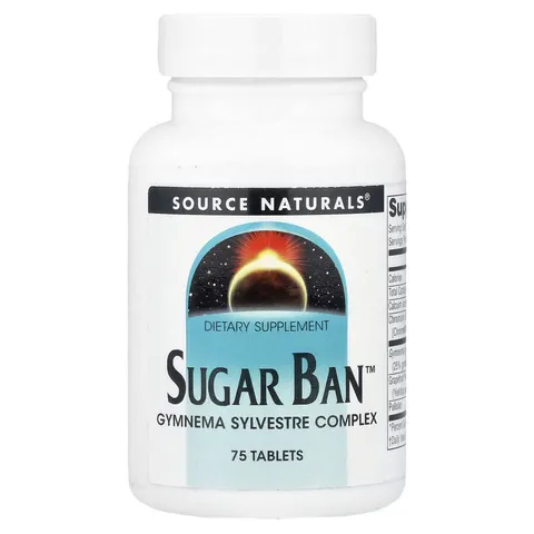 Source Naturals, Sugar Ban, 75 Tablets – image 3