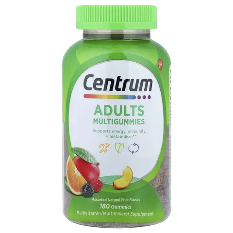Centrum, Adults Multigummies, Assorted Natural Fruit , 180 Gummies – image 2