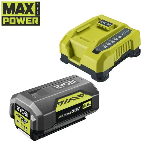Ryobi Caricatore e batteria da 36V e 4Ah RY36BC60A-140 – immagine 2