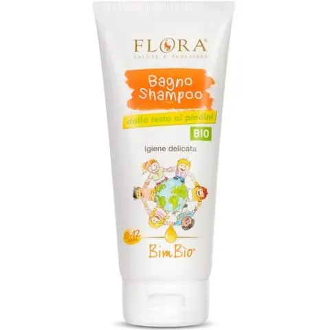 FLORA Srl BAGNO SHAMPOO BIMBIO BDIH 200 – immagine 2