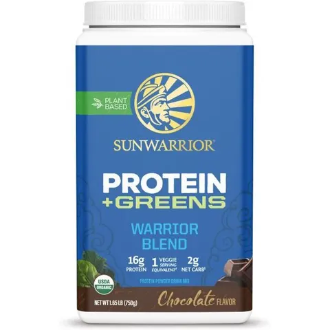 Sunwarrior Blend plus greens chocolate - bio - 750g – immagine 2