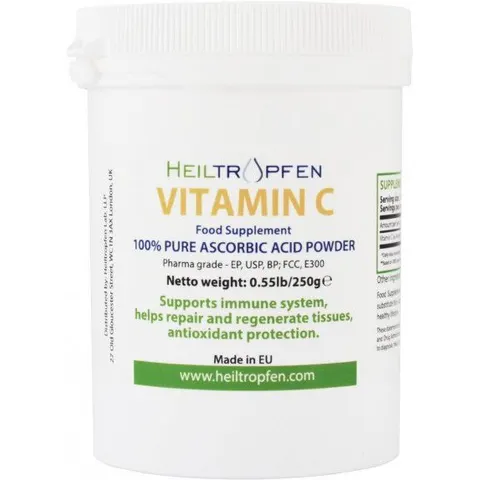 Heiltropfen Vitamina C acido ascorbico puro - 250g – immagine 2