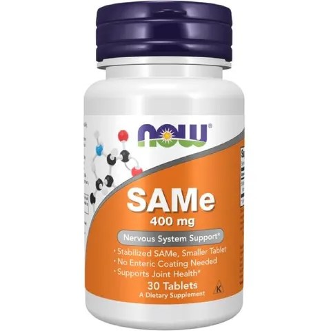 NOW Foods SAMe - 400mg - 30 tabs – immagine 2