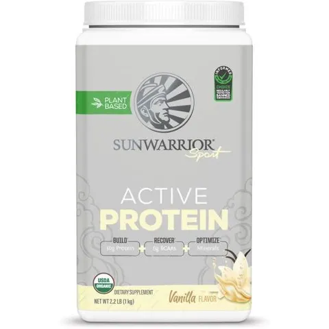 Sunwarrior Active protein - vanilla - 1kg – immagine 2