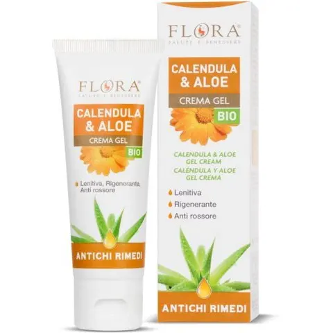 Flora Calendula e aloe crema gel - bio - 75ml – immagine 2