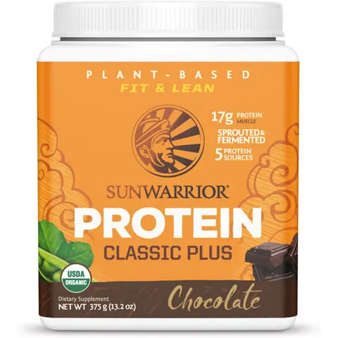 Sunwarrior Classic plus chocolate - bio - 375g – immagine 2