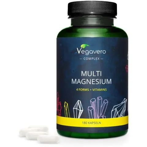 Vegavero Multi magnesio - complesso - 180 caps – immagine 2