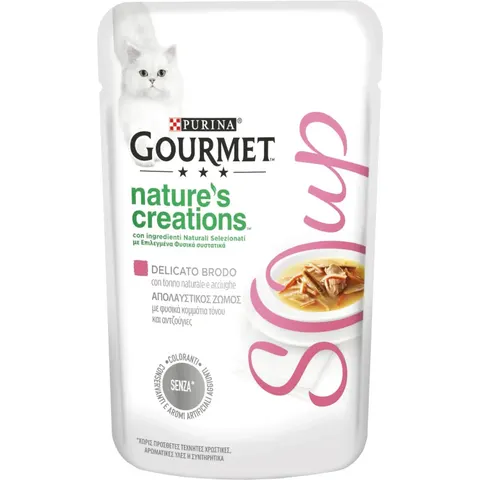 Gourmet Crystal Soup Tonno Acciughe 40GR – immagine 2