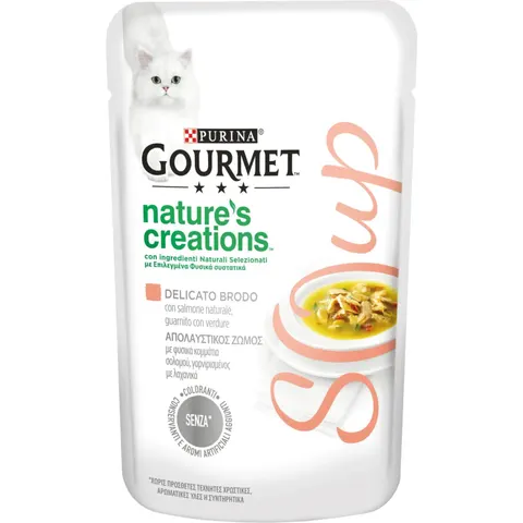 Gourmet Crystal Soup Salmone E Verdure 40GR – immagine 2