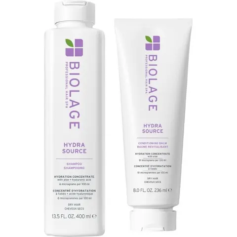 Biolage HydraSource Shampoo 400ml & Conditioning Balm 236ml Duo – image 3