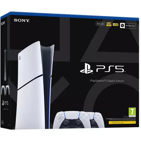 PlayStation 5 Digital Edition 825GB - Two DualSense Wireless Controllers Bundle – image 2