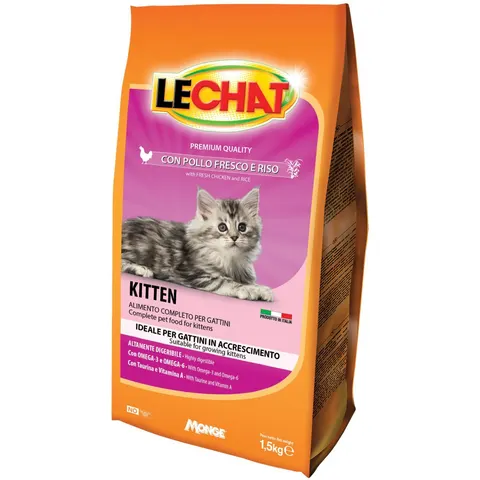 Monge & C. Lechat Croccantini Kitten1,5kg – immagine 2