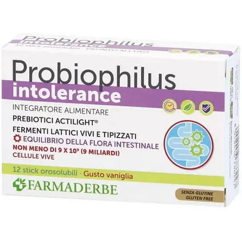 FARMADERBE Srl PROBIOPHILUS Into 12 Stick – immagine 2