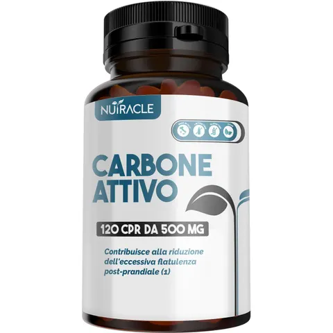 Nutracle Carbone Attivo 120Cpr – immagine 4