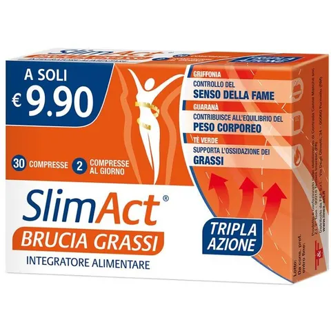 F&F Srl Slim Act, 30 Compresse – immagine 5
