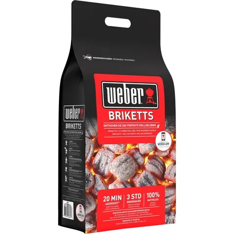 Weber Grillbriketts 4 kg – Bild 2