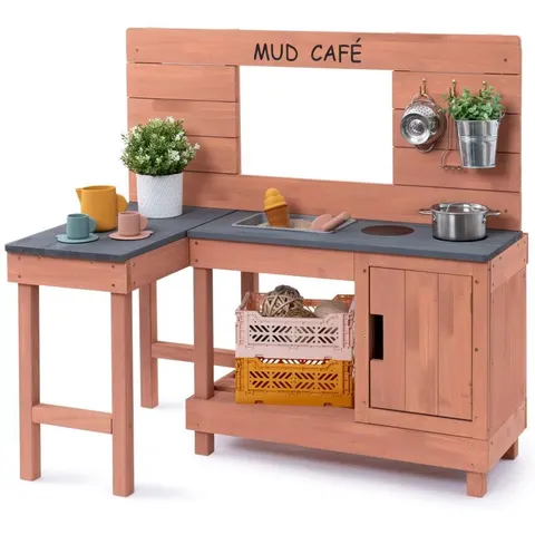 Muddy Buddy® Matschküche Coffee Corner – rosa – Bild 2
