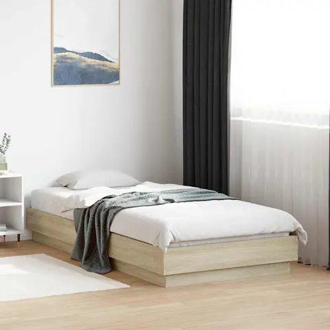 17 Stories Pasol Bed Frame Black Small Single (2'6) – image 2