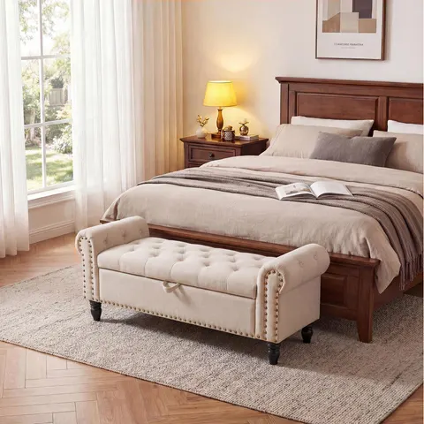 Metro Lane MDF Underbed Storage Beige – image 2