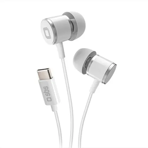 SBS Auricolare Type C Teeartycw-bianco – immagine 2