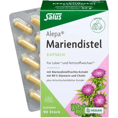 Salus Alepa Mariendistel Kapseln – Bild 2