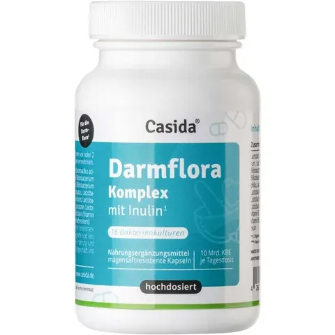 Casida Darmflora Komplex Mit Inulin Kapseln – Bild 2