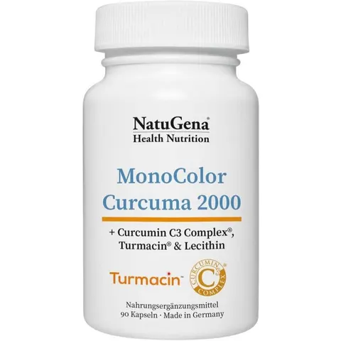 NatuGena Monocolor Curcuma 2000 Kapseln – Bild 2