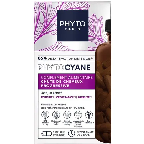 PHYTO PARIS Phytocyane Intensive+ Haarausfall Kapseln – Bild 2