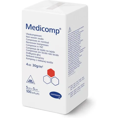 Medicomp Kompressen 5x5 cm unsteril – Bild 2
