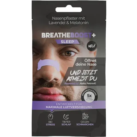Breatheboost+ Sleep Nasenpflaster mit Lavendel/Melatonin Probese – Bild 2