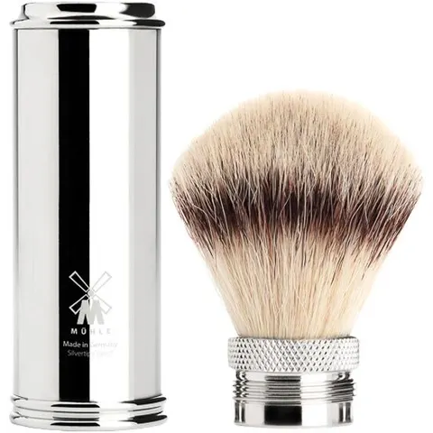 Mühle Syntetisk Reserakborste Chrome Silvertip – Bild 2