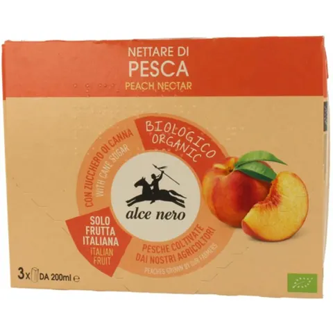 alce nero Alce nett.pesca 3x200ml – immagine 2
