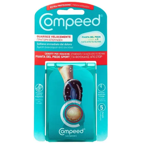 compeed Cerotti Vesciche Pianta del Piede 5 Pezzi – immagine 5