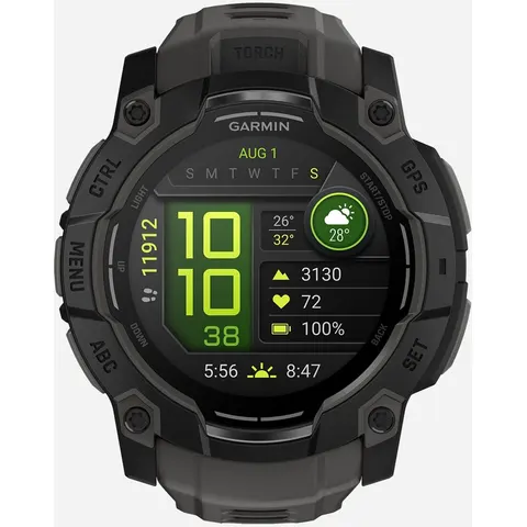 Garmin instinct 3 amoled black 50mm multisport smartwatch – immagine 2